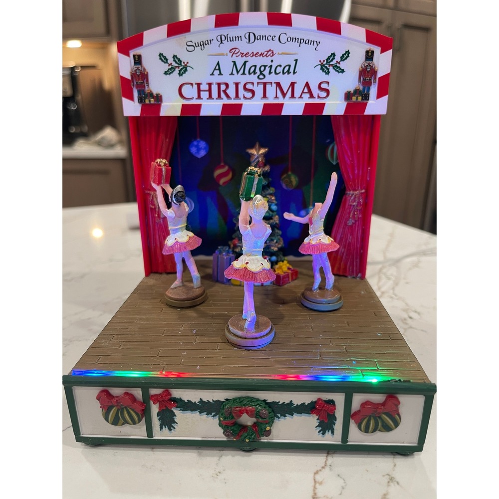 Sugar Plum Dance Company A Magical Christmas Animated Ballerina Stage LED PARTS